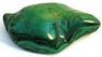 Malachite extra large tumble stone
