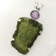 Moldavite pendants and jewellery