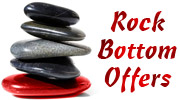 rock bottom offers