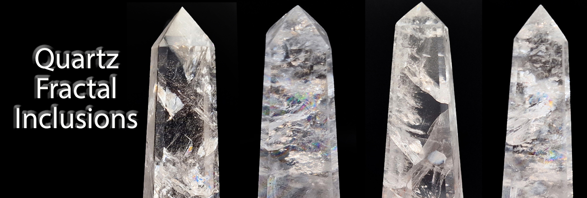 Quartz Fractal Inclusions Quartz Fractal Inclusions