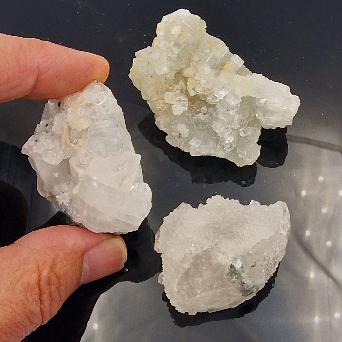 Apophyllite Cluster Specimen in Gift Box