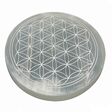 Flower Of Life Selenite Plate