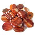Carnelian Stripe Palm Stones