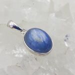 Kyanite Oval Crystal Pendant