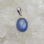 Kyanite Oval Crystal Pendant