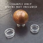 Tiny Clear Sphere Stand