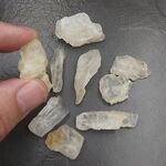 White Petalite Crystals