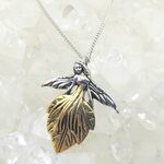 Leaf Faery Pendant
