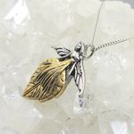 Leaf Faery Pendant