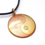Yin Yang Pendant in Brass and Copper