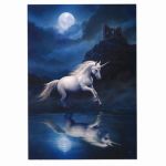 Moonlight Unicorn Card by Anne Stokes