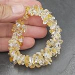 Citrine Triple Chip Bracelet