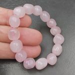 Rose Quartz Nugget Bracelet