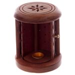 Barrel Incense Cone Box