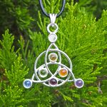 Triquetra Chakra Pendant SP