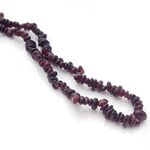 Garnet Chip Necklaces 36 inch