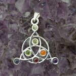 Triquetra Chakra Pendant SP