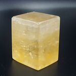 Golden Optical Calcite Rhombohedron