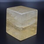Golden Optical Calcite Rhombohedron