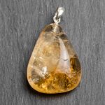 Citrine Free Form Pendant