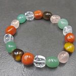 Mixed Gemstone Nugget Bracelet