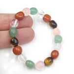 Mixed Gemstone Nugget Bracelet