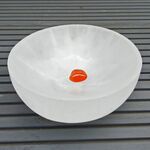 Large Selenite Crystal Gem Bowl 14cm wide