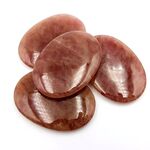 Strawberry Aventurine Palm Stones