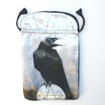 Crow Satin Tarot Bag