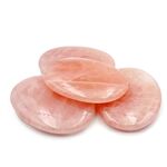 Rose Quartz Palm Stones Large