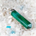 Malachite Free Form Pendant No12