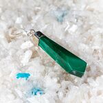 Malachite Free Form Pendant No17