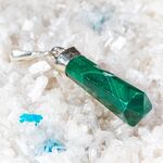 Malachite Free Form Pendant No24