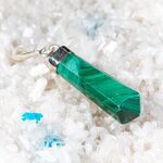 Malachite Free Form Pendant No25