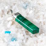 Malachite Free Form Pendant No26