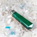 Malachite Free Form Pendant No2