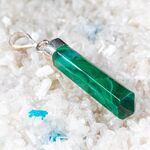 Malachite Free Form Pendant No30