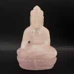 Rose Quartz Thai Buddha