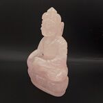 Rose Quartz Thai Buddha
