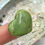 Mini Jade Puff Hearts