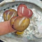 Mini Vibrant Mookaite Hearts