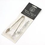 Metal Tong & Spoon Set for Charcoal Tablets Use