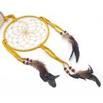 Tan Dream Catcher Dark 6 inches wide