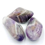 Extra Large Banded Amethyst Tumble Stones