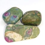 Fuchsite Kyanite and Ruby Tumble