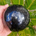 Silver Sheen Obsidian Sphere