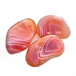 Banded Carnelian Tumble