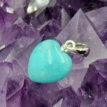Amazonite Heart Pendant