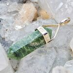 Seraphinite Pointed Pendant