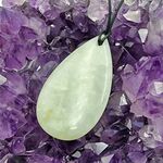 Serpentine Pear Drop Pendant